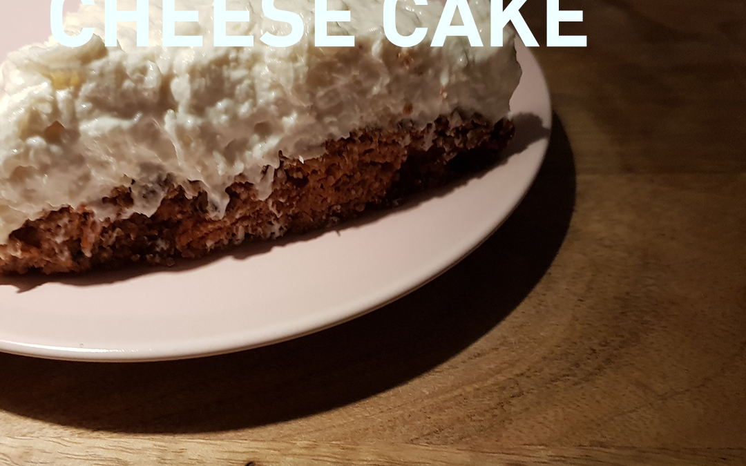 Protein carrot cheese cake