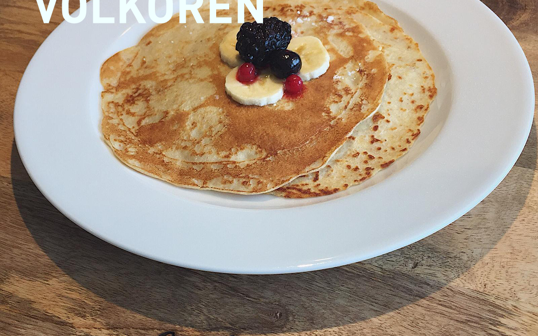 Volkoren banaanpannenkoek