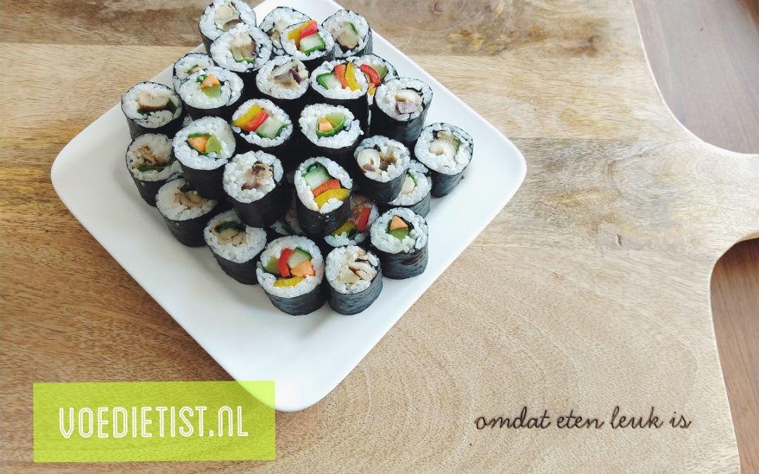 Recept: FODMaP-arme sushi