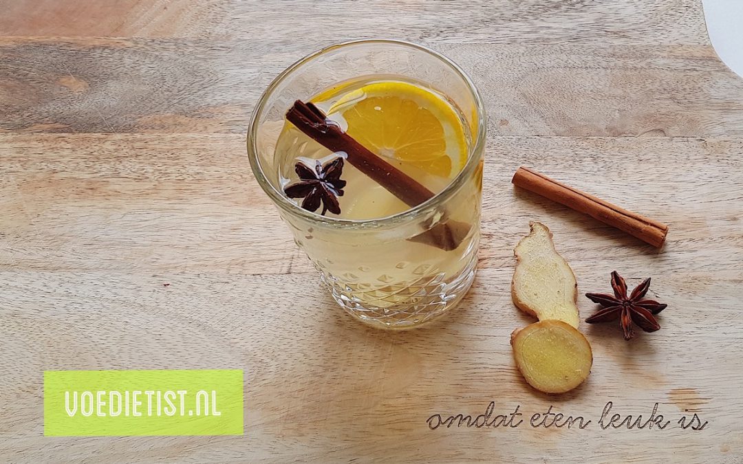 Recept: Winterse thee met gember en specerijen