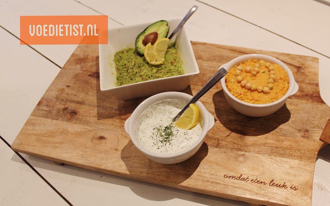 Recept: 3x zelfgemaakte spreads/dips