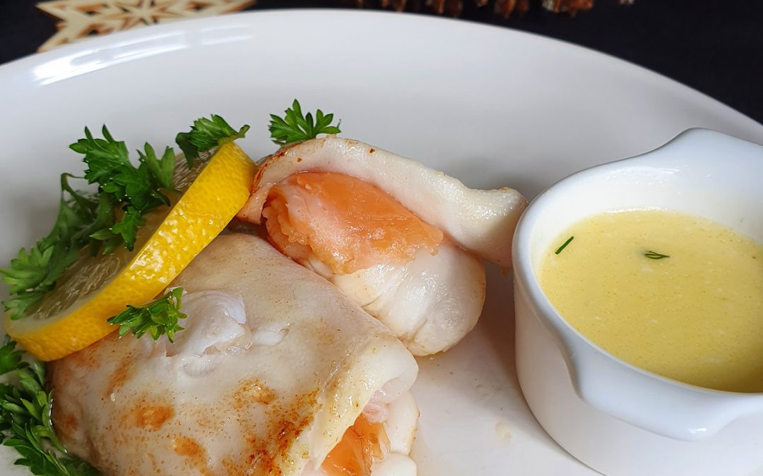 Kerstrecept #7: Scholrolletjes met gerookte zalm (hoofdgerecht)