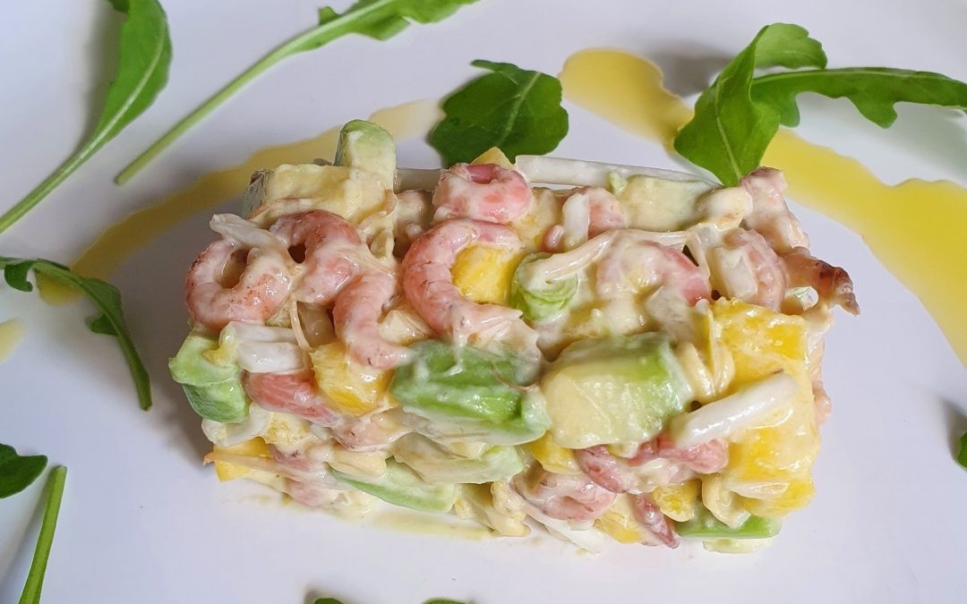Kerstrecept #3: Garnalen tartaar met mango (voorgerecht)