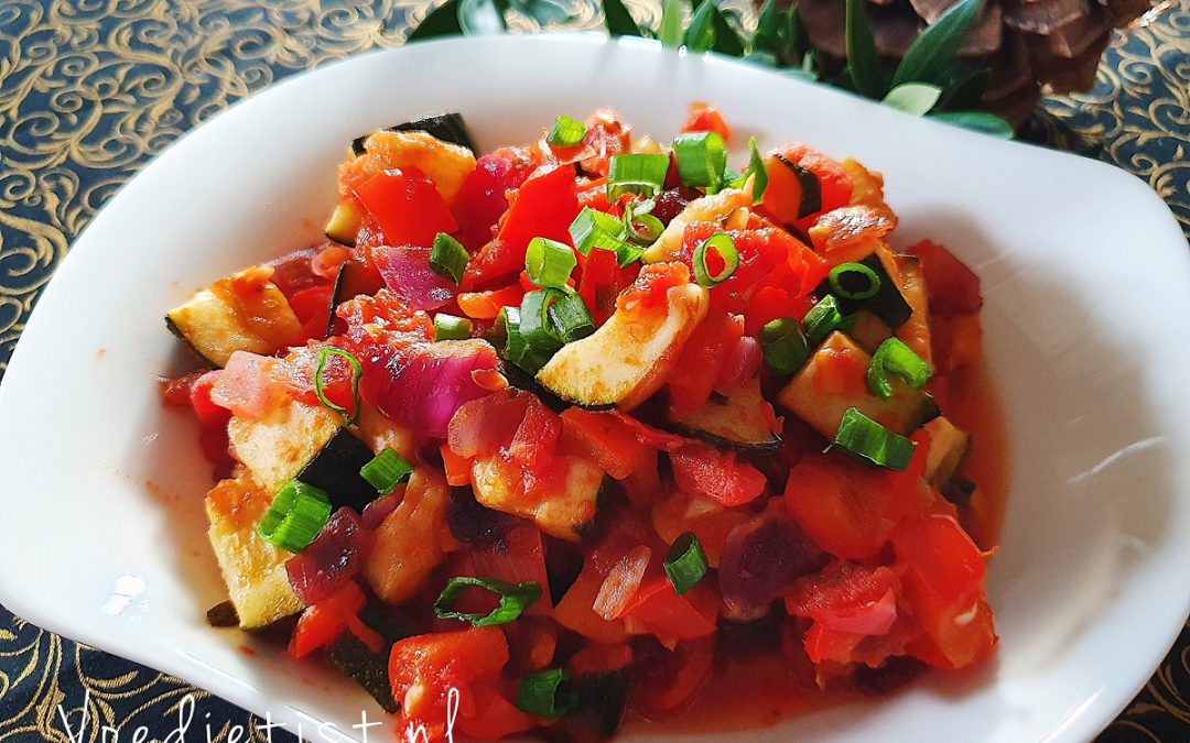 Kerstrecepten 2021 – Bijgerecht: Ratatouille