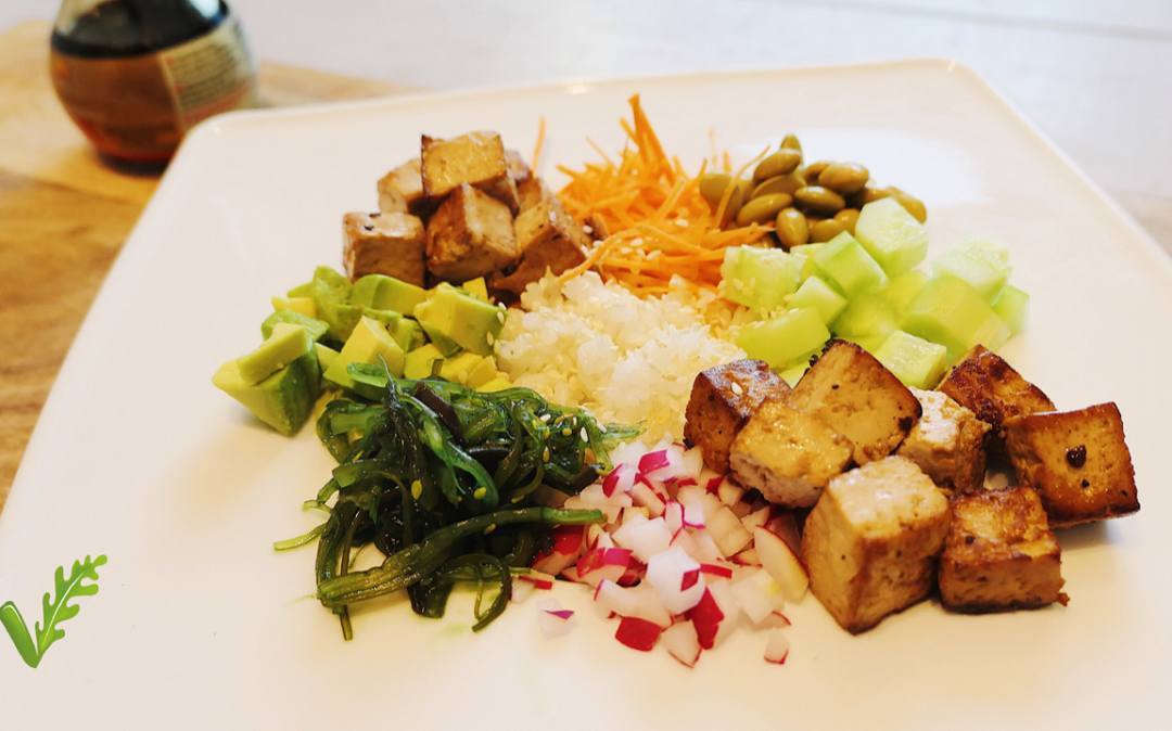 Recept: Vegan tofubowl