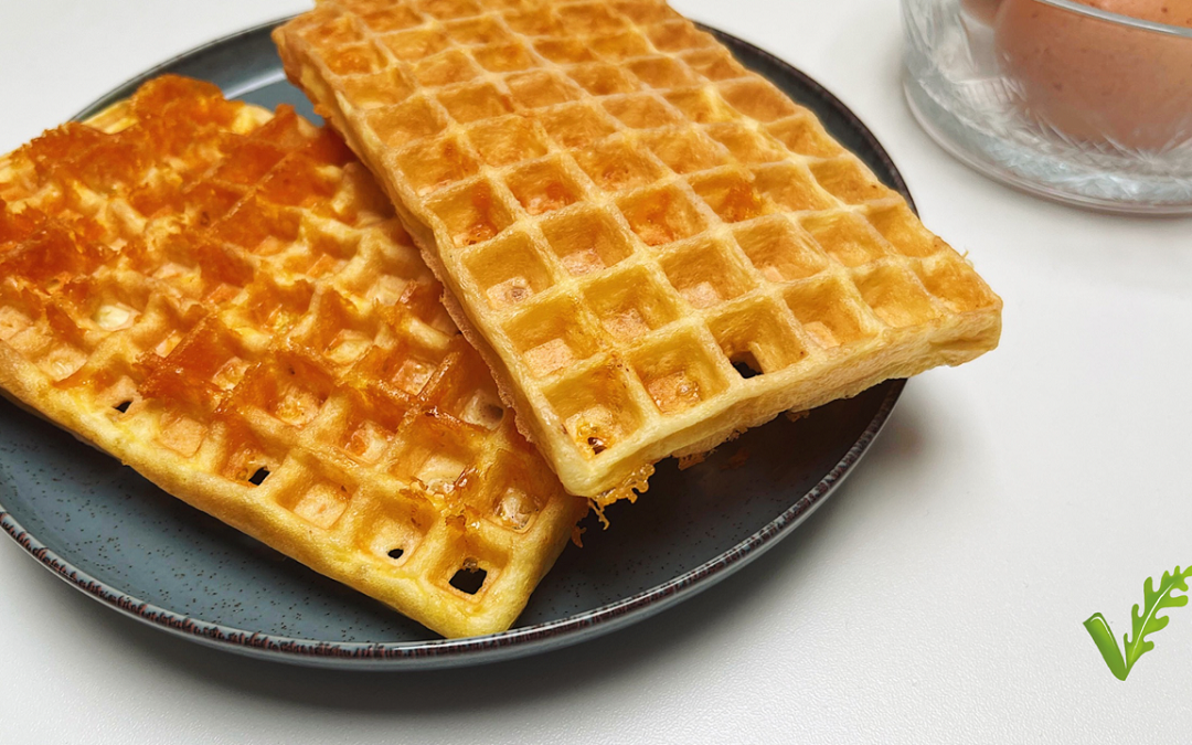 Recept: Low carb kaaswafels