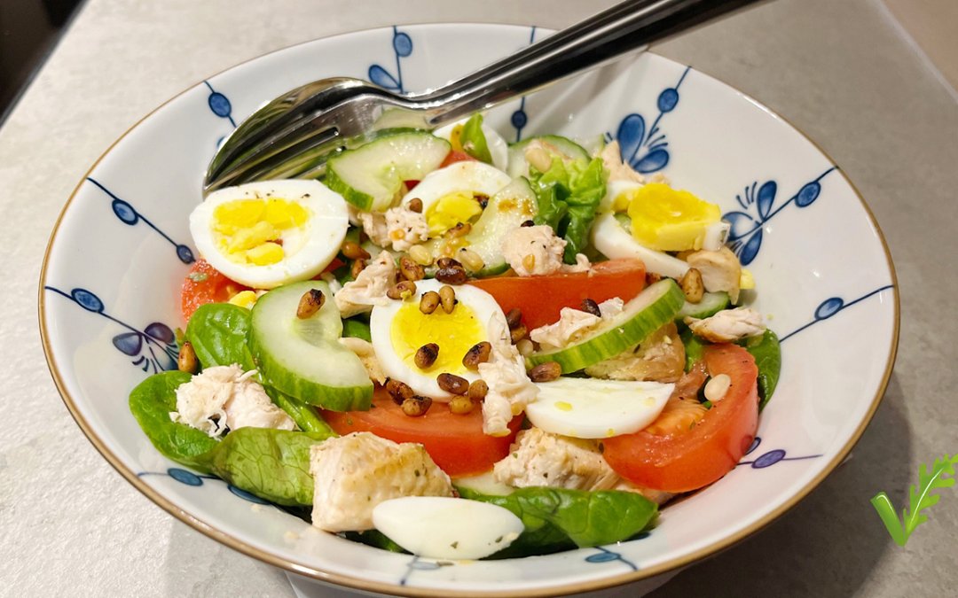 Recept: Eenvoudige lunchsalade