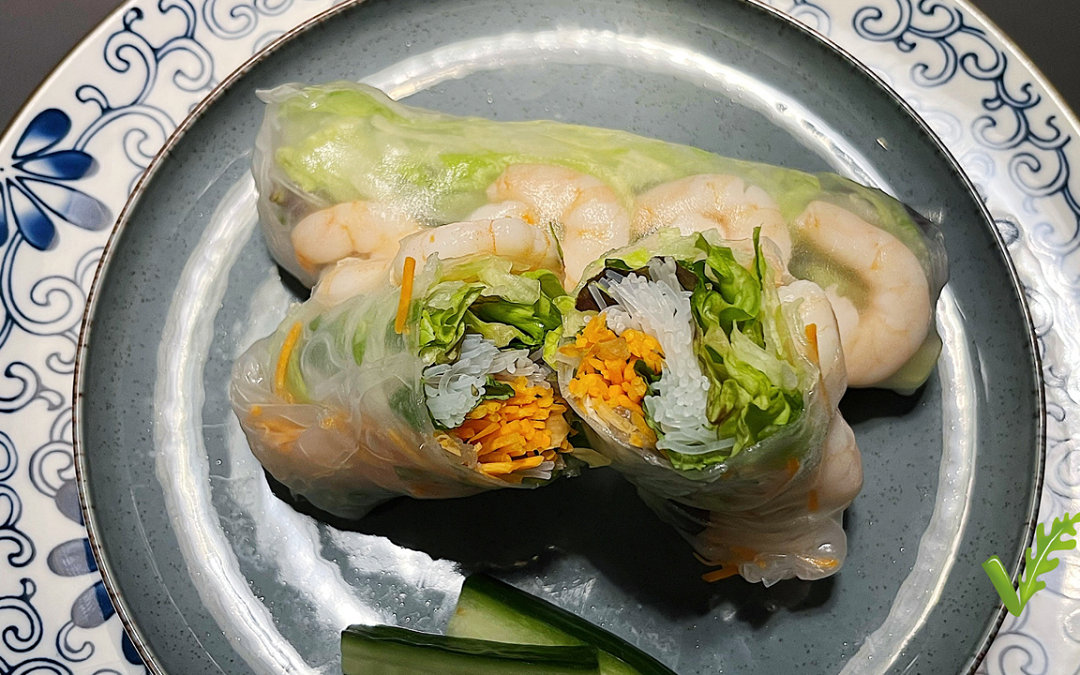 Recept: Verse springrolls